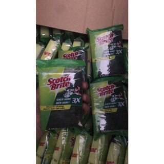 Combo 3 miếng mút rửa chén scotch brite