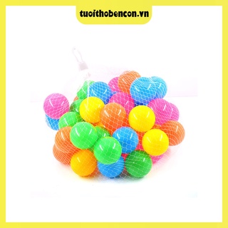 Set 50 Quả Bóng Nhựa Mềm Cho Bé