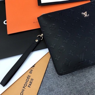 Clutch cầm tay super da thật sz 31