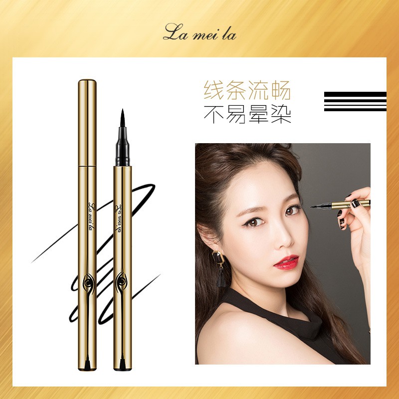 Bộ trang điểm mắt LAMEILA Mascara + kẻ mắt dạng lỏng + uốn lông mi mang đi du lịch | BigBuy360 - bigbuy360.vn