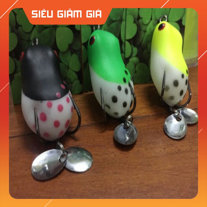 Mồi giả nhái hơi Frog Toon, mồi câu cá - ĐỒ CÂU NGỌC HẢI
