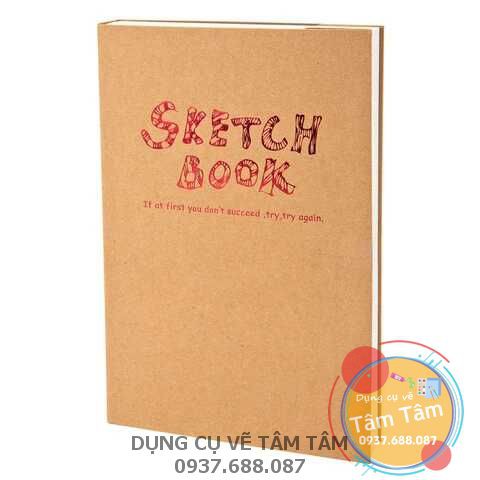 [ TÂM TÂM ]-Potentate-021401-Sổ A4-Sổ vẽ chì, sketch, Drawing book -Kích thước (210x290)-