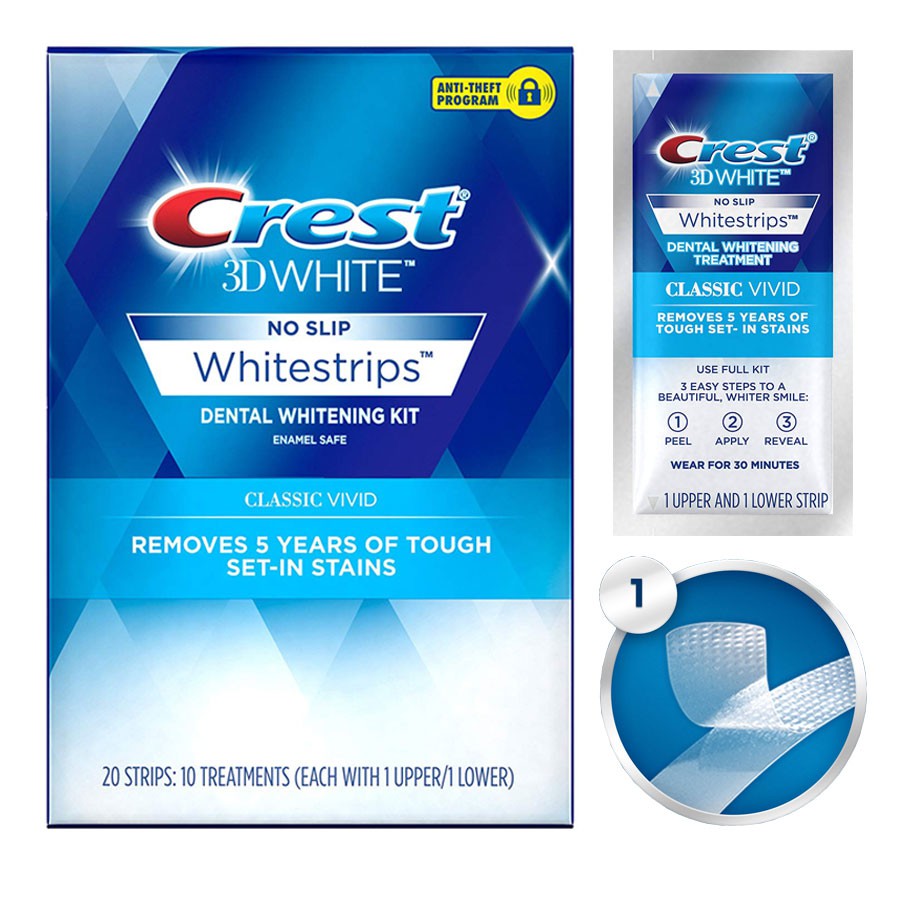 Miếng dán răng Crest 3D WhiteStrips