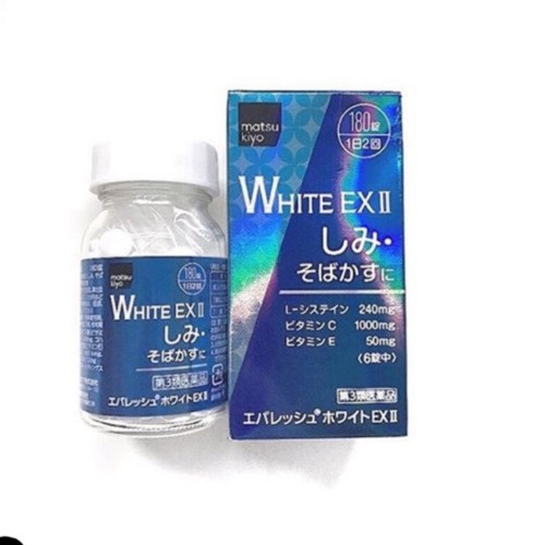 Viên uống Skin White EX ll 270 viên trắng da, mờ thâm nám Nhật Bản