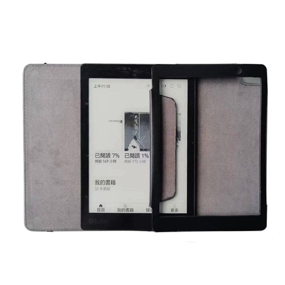 Ốp Điện Thoại Da PU Từ Tính Chống Thấm Nước Cho Kobo Aura One 7.8 Inch
