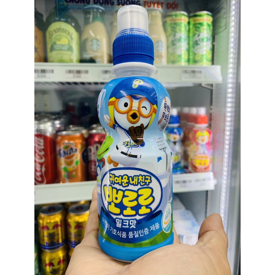 Nước uống Pororo hương vị trái cây dành cho trẻ em 235ml/chai