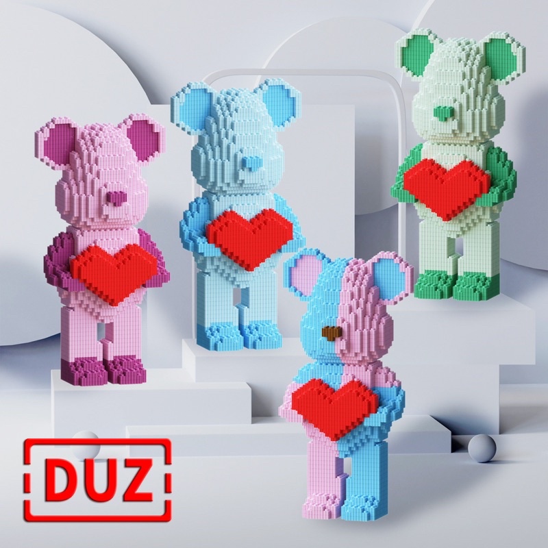 Đồ chơi lắp ráp mô hình BEARBRICK phiên bản mới