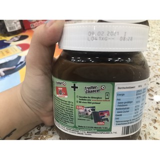 BƠ HẠT PHỈ PHẾT CACAO NUTELLA 350GR