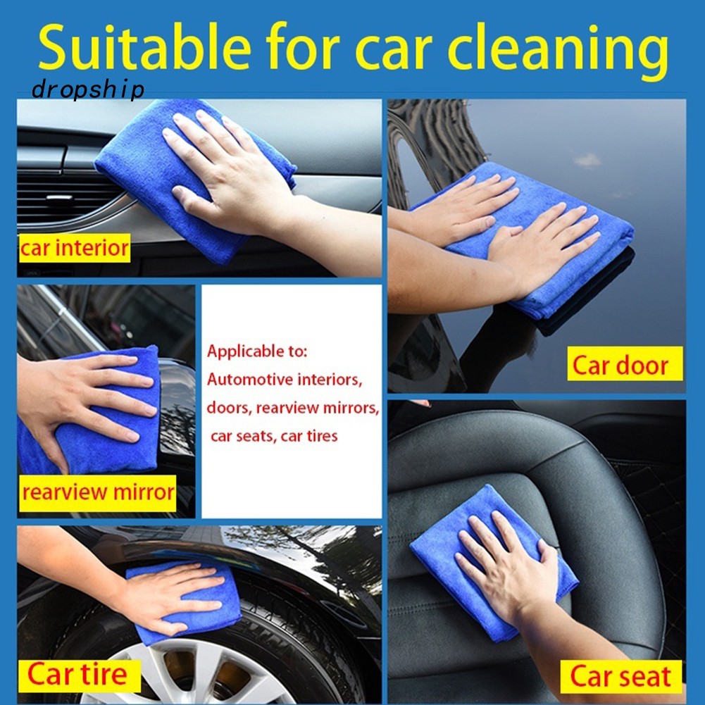 Khăn Lau Đánh Bóng Xe Hơi Bằng Sợi Micro Cỡ Lớn 60x160cm