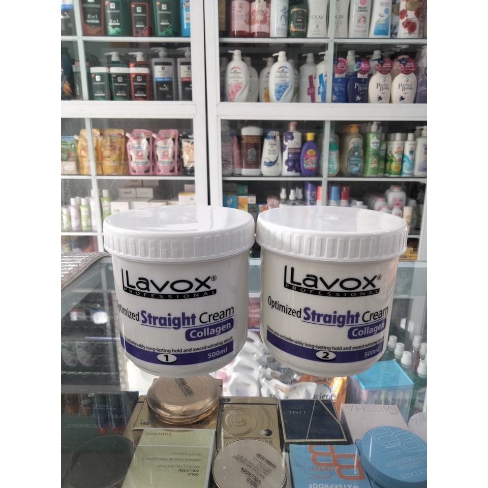 Thuốc Duỗi LAVOX TÍM 500ml x2 Siêu Bóng Mượt Thẳng Tự Nhiên