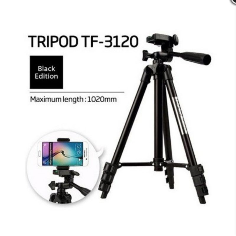 Gậy 3 chân chụp hình máy ảnh, điện thoại Tripod TF - 3120 loại tốt