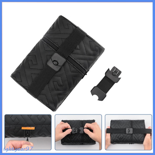 Túi Da Đựng Khăn Giấy Treo Chỗ Tỳ Tay Xe Hơi