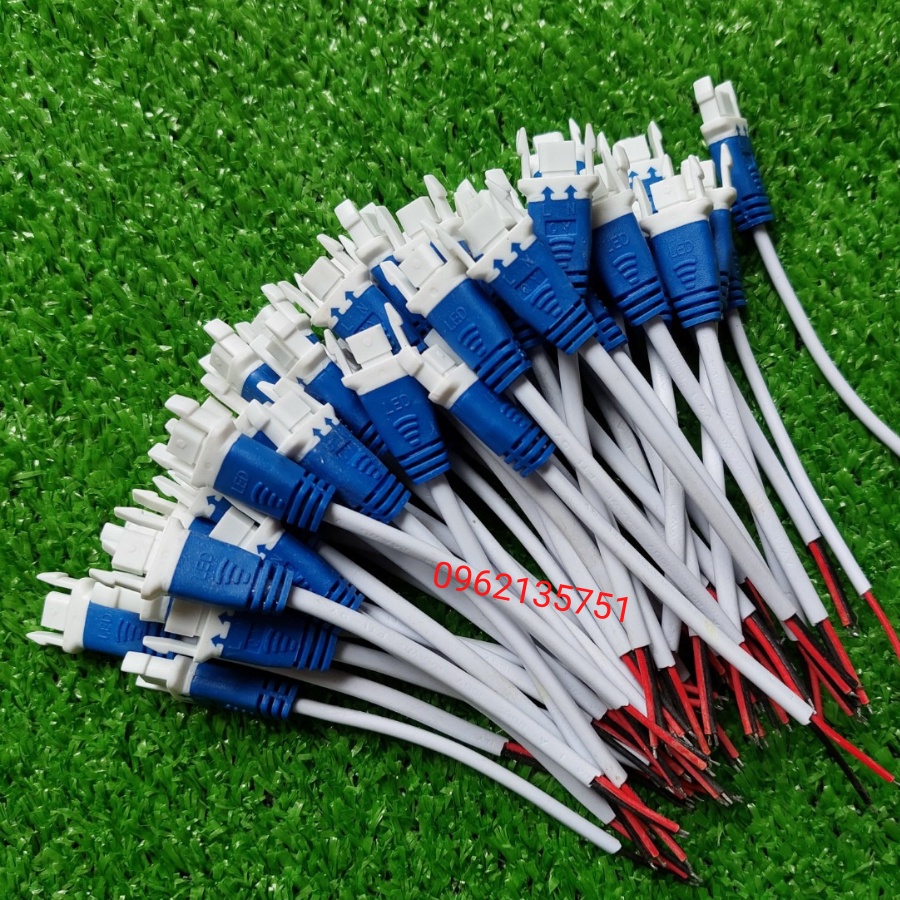 Bộ 10 Sợi jack kẹp dành cho Led Thanh 30cm 50cm 100cm 220V