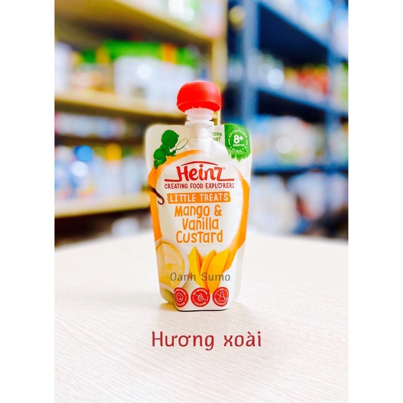 Váng Sữa Hoa Quả Heinz Úc (date 10/2021)