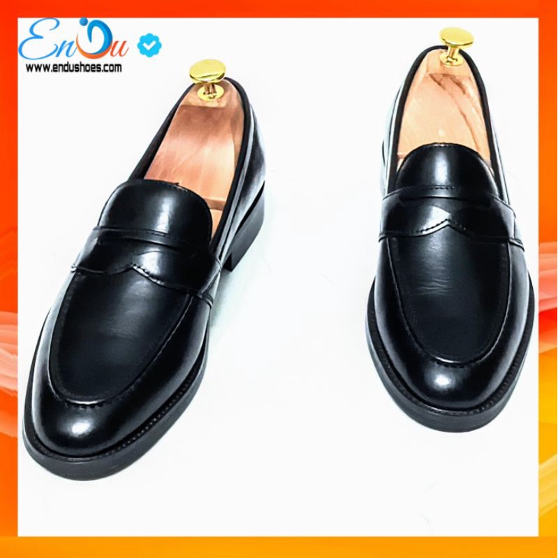 Giày Lười Nam Loafer Đen Cho Phái Mạnh - ENDU SHOES