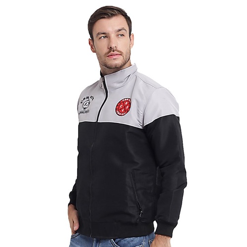 Áo Khoác BOMBER Màu Xám Đen Thời Trang Cho Nam CBR 406
