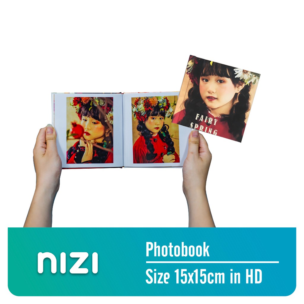Nizi In Photobook Size 15x15 (cm) in HD - In trên ứng dụng Nizi