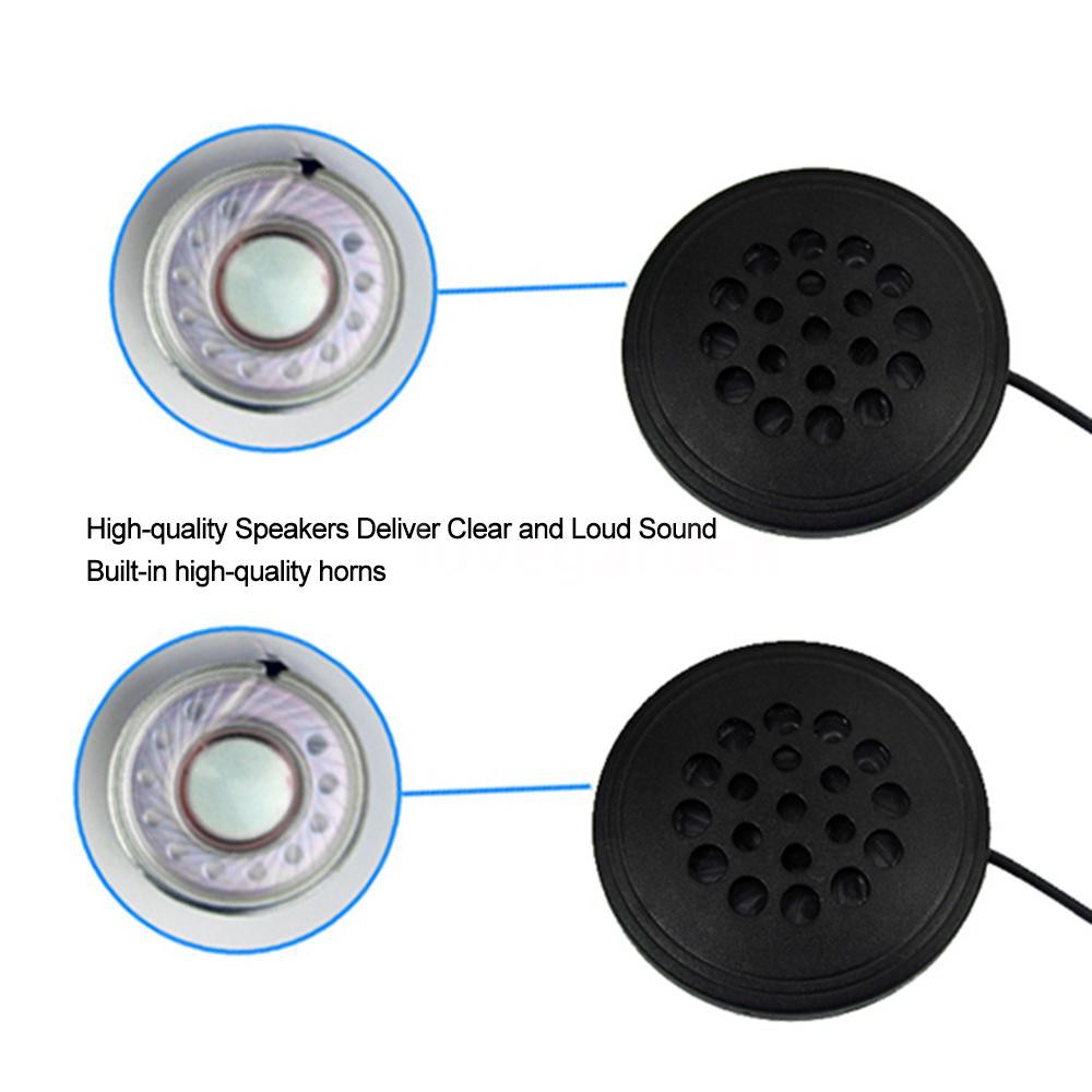 Wired Headphones Motorbike Intercom Helmet High-quality 3.5mm Music Headset Hands-free with HD Microphone for Motor | BigBuy360 - bigbuy360.vn