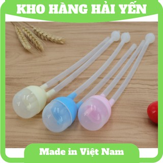 [Tiện Lợi] Dụng cụ hút nước mũi cho bé làm từ chất liệu silicon mềm mại,không gây tổn thương đến niêm mạc mũi của bé