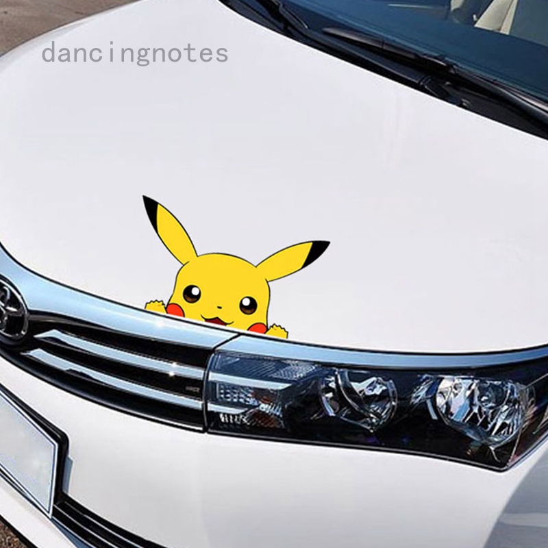 Decal Dán Trang Trí Xe Hơi Hình Pikachu