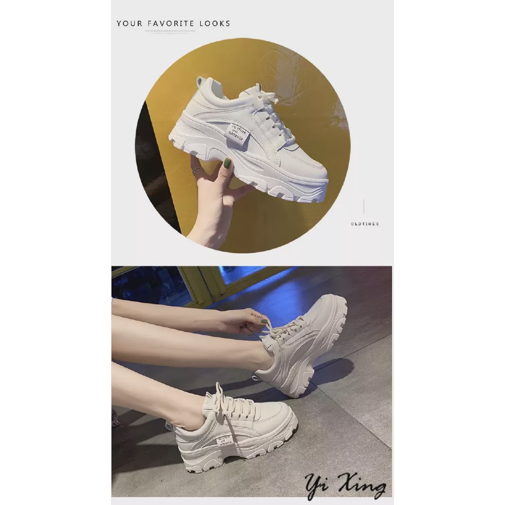 Giày Thể Thao Thiết Kế Giản Dị Phong Cách Hàn Quốc Thời Trang Dành Cho Nữ | BigBuy360 - bigbuy360.vn