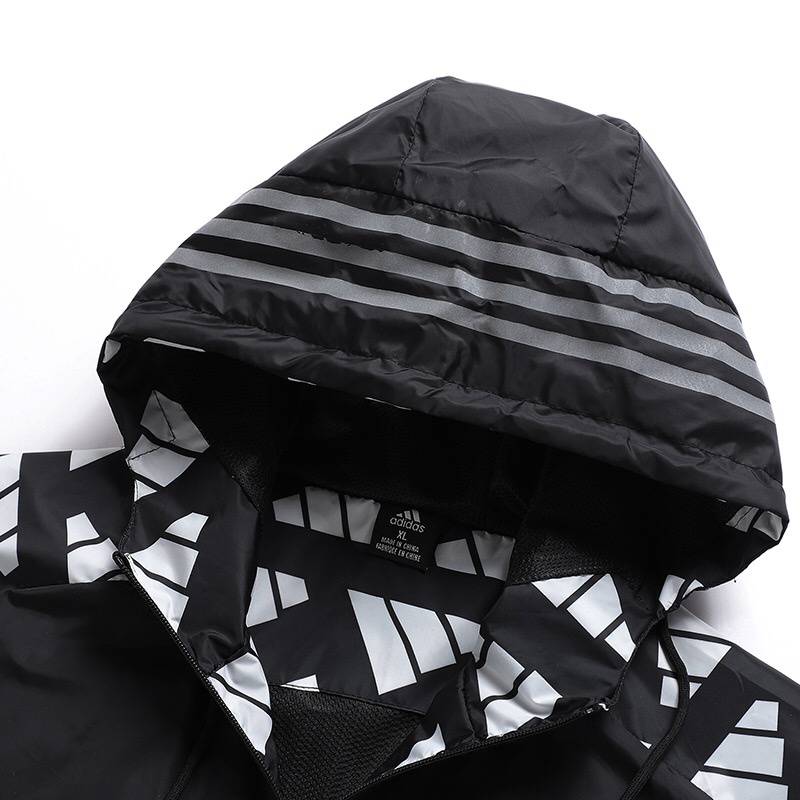 Áo Khoác Gió Có Mũ Adidas Nam Unisex