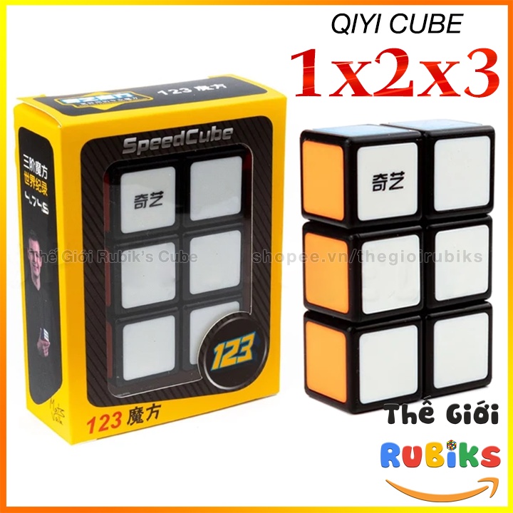Rubik QiYi 1x2x3 Cuboid Biến Thể 6 Mặt 123.
