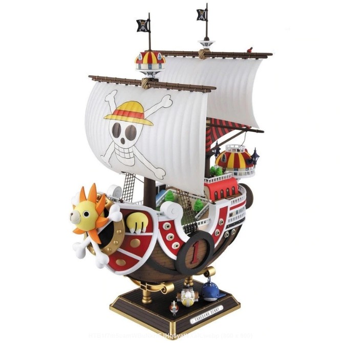 Mô Hình One Piece Mũ Rơm - Tàu Thousand Sunny Độ Chi Tiết Cao - Kèm Hộp