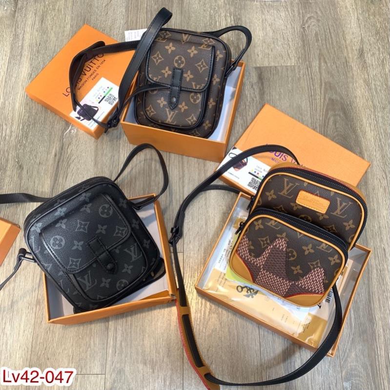 [Ảnh Thật] Túi Hộp Đeo Chéo Cho Nam Cao Cấp - Túi Đeo Chéo LV Nam Full Box
