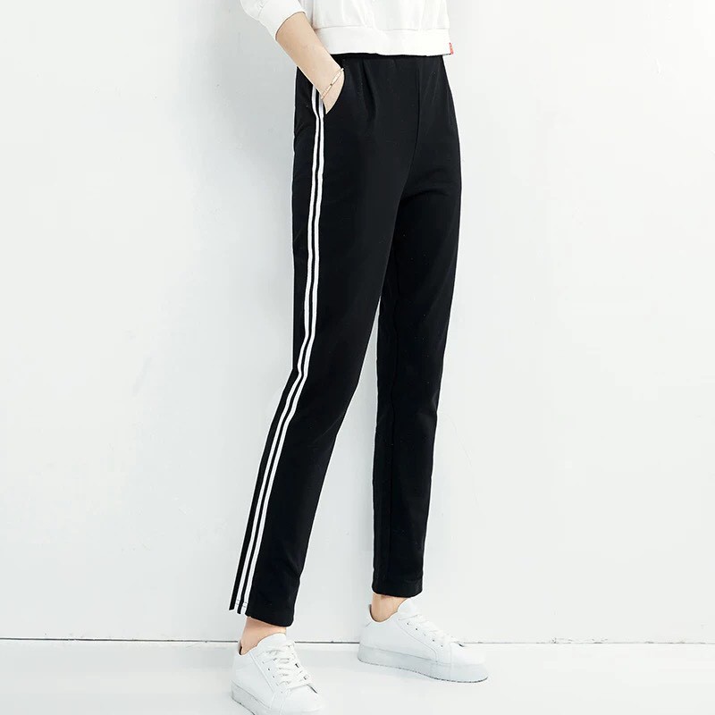 [Mã FASHIONMALLT4 giảm 15% đơn 150k] Quần legging cotton viền sọc SEFA Fashion