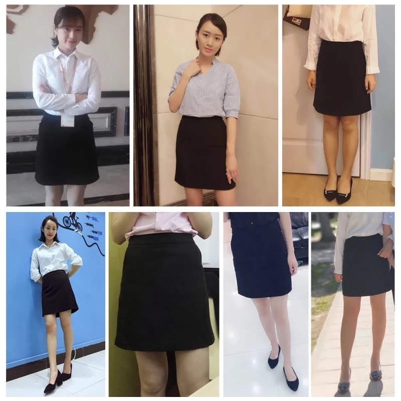 chân váy chữ a túi chéo thời trang công sở | BigBuy360 - bigbuy360.vn