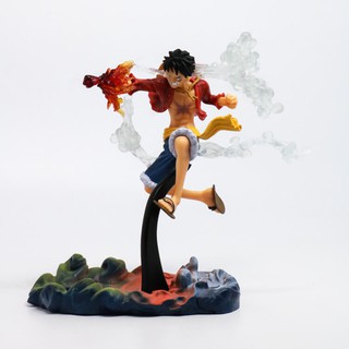 Mô Hình Monkey D. Luffy Gear 2 Nắm Đấm Lửa - One Piece