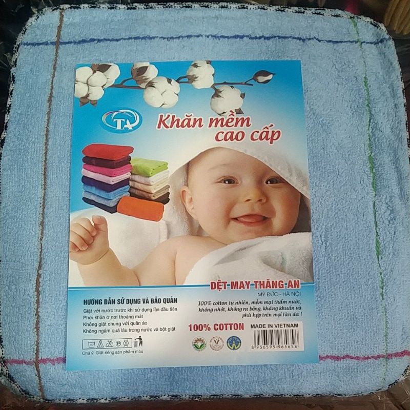 Khăn mặt cho bé, khăn lau mặt, khăn sữa tắm, khăn nhà trẻ, khăn mặt hàn quốc