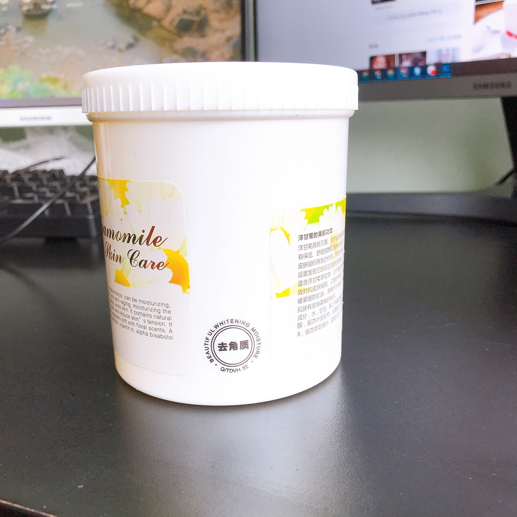 Tẩy da chết mặt Hoa Cúc hũ 500g cho spa