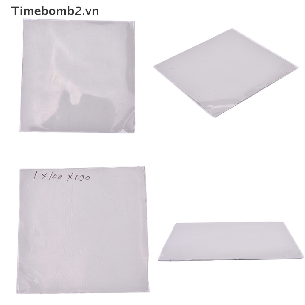 Bộ 2 Tấm Tản Nhiệt CPU 100Mmx100Mmx1Mmx1Mmx1Mmx1Mm Bằng Silicon Chuyên Dụng