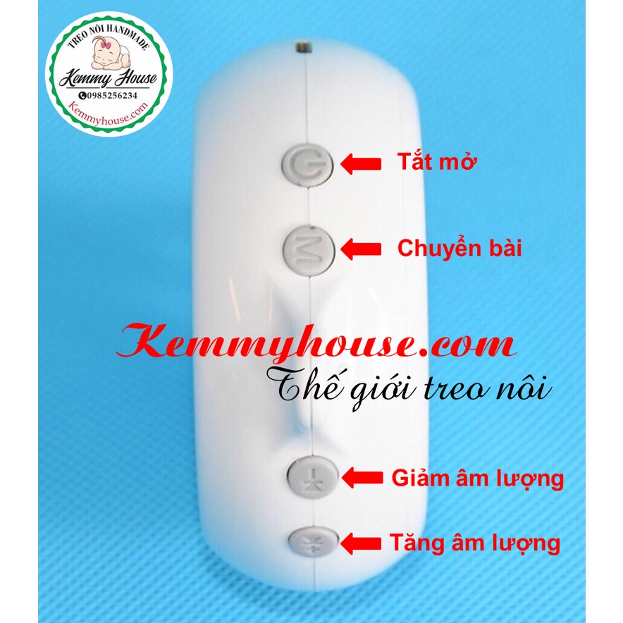 (Mã ưu đãi) Hộp nhạc dùng pin tự động xoay (có sẵn pin)