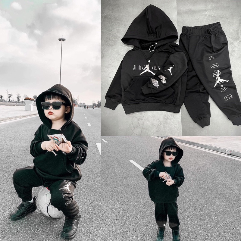 Bộ nỉ Jordan xuất xịn bé trai