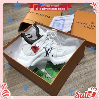 Giầy LV Trái Tim hàng cao cấp (full box + free ship check hàng trước khi nhận)