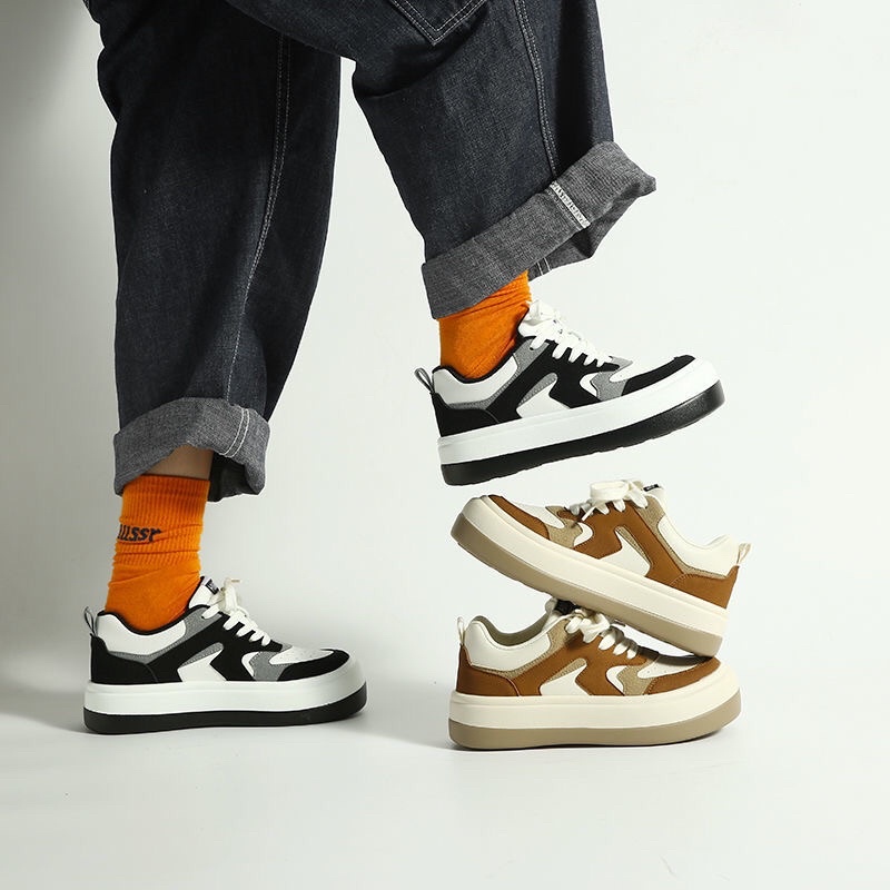SIÊU PHẨM SNEAKERS PHỐI Ulzang UNISEX - GIÀY BUỘC DÂY NAM NỮ SIZE 35-40