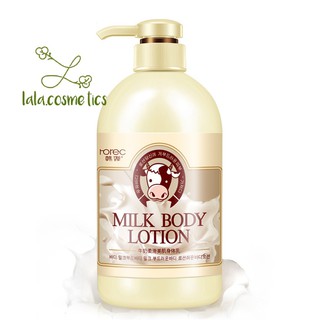 (HOT) Body Lotion Dưỡng Thể Con Bò Rorec Milk Care Hydra 250ml
