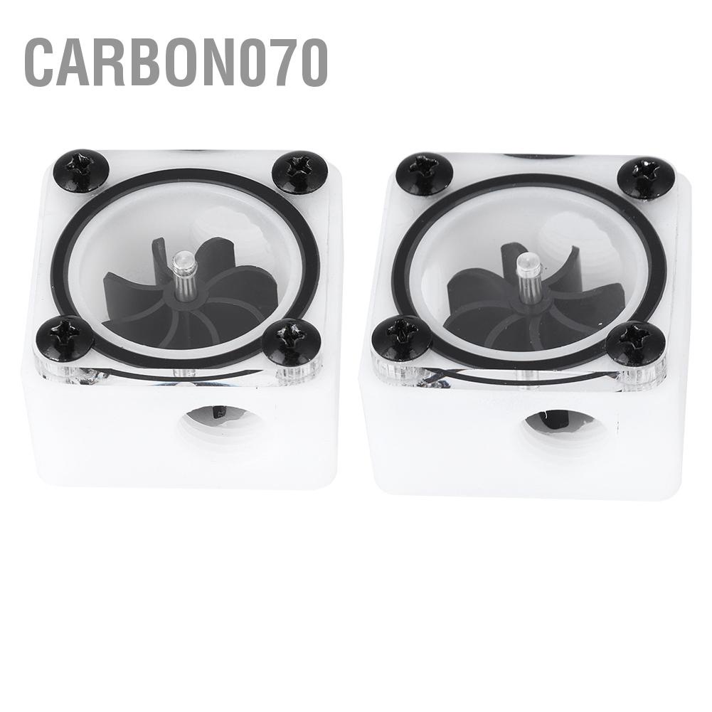 Hàng Sẵn Đồng Hồ Đo Lưu Lượng Nước dòng chảy G1/4 Cho Hệ Thống Làm Mát Máy Tính 【Carbon070】