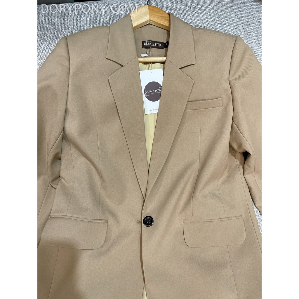 CAO CẤP - Áo VEST THIẾT KẾ 2 LỚP NÂU THƯƠNG HIỆU DORY&amp;PONY LÓT COTTON LỤA – AKTK001 (May Thủ Công)