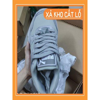 Giày Puma rf disc xám xanh mạ (from bé)