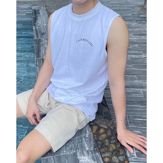 Áo Thun Ba Lỗ - Tank Top California (2 màu)