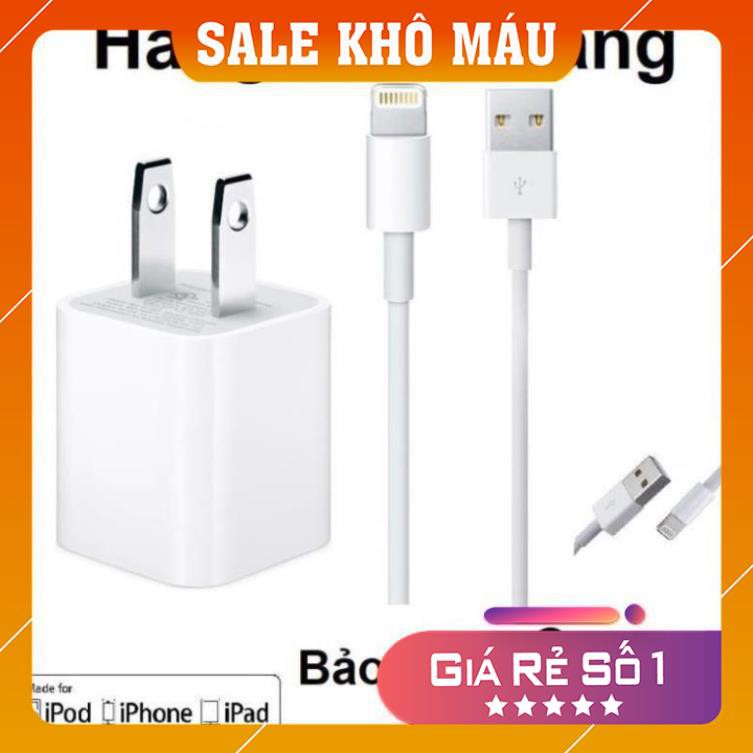 [giá sốc] Combo cục sạc Iphone A21 và  cáp sạc nhanh iphone foxconn