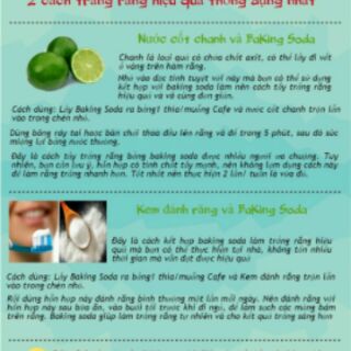 Bột baking SoDa bạc Hà