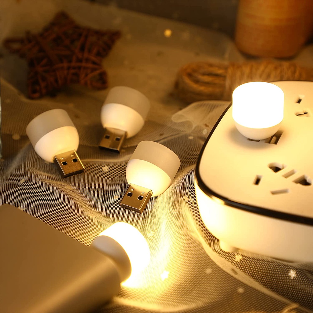 Đèn LED Đọc Sách Bảo Vệ Mắt Cổng USB Tiện Dụng