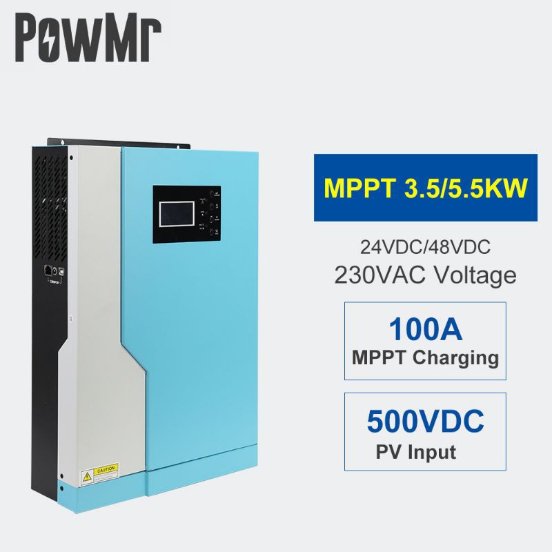 BIẾN TẦN HYBRID MPPT 100A - 3.500W - 24V VÀ 5500W - 48V