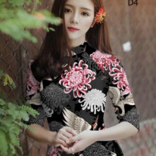 Vải áo dài mẫu mới