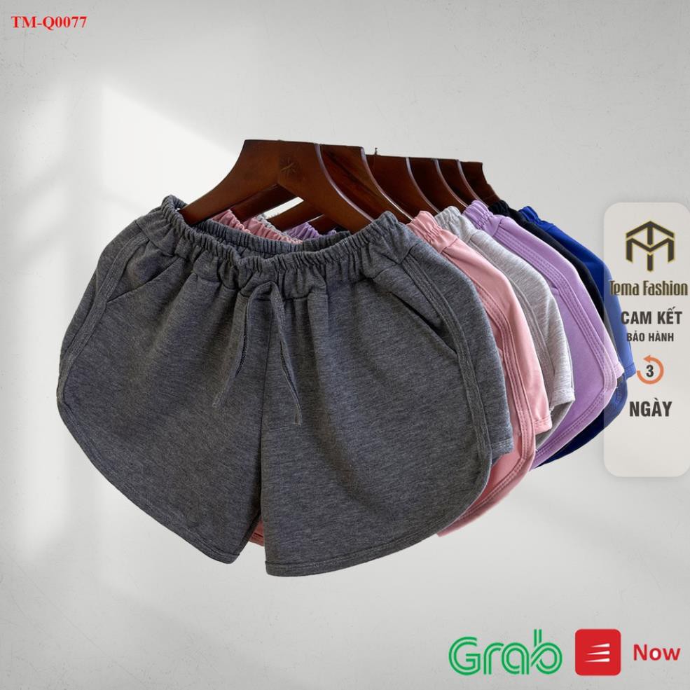 Quần đùi nữ MIA 1992 cao cấp - Quần short nữ trơn chất Umi da cá cao cấp thể thao basic năng động, thoải mái